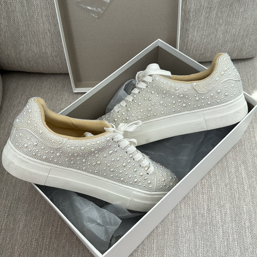 Betsey Johnson Sidny pearl sneakers